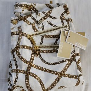 Michael Kors chain jeans